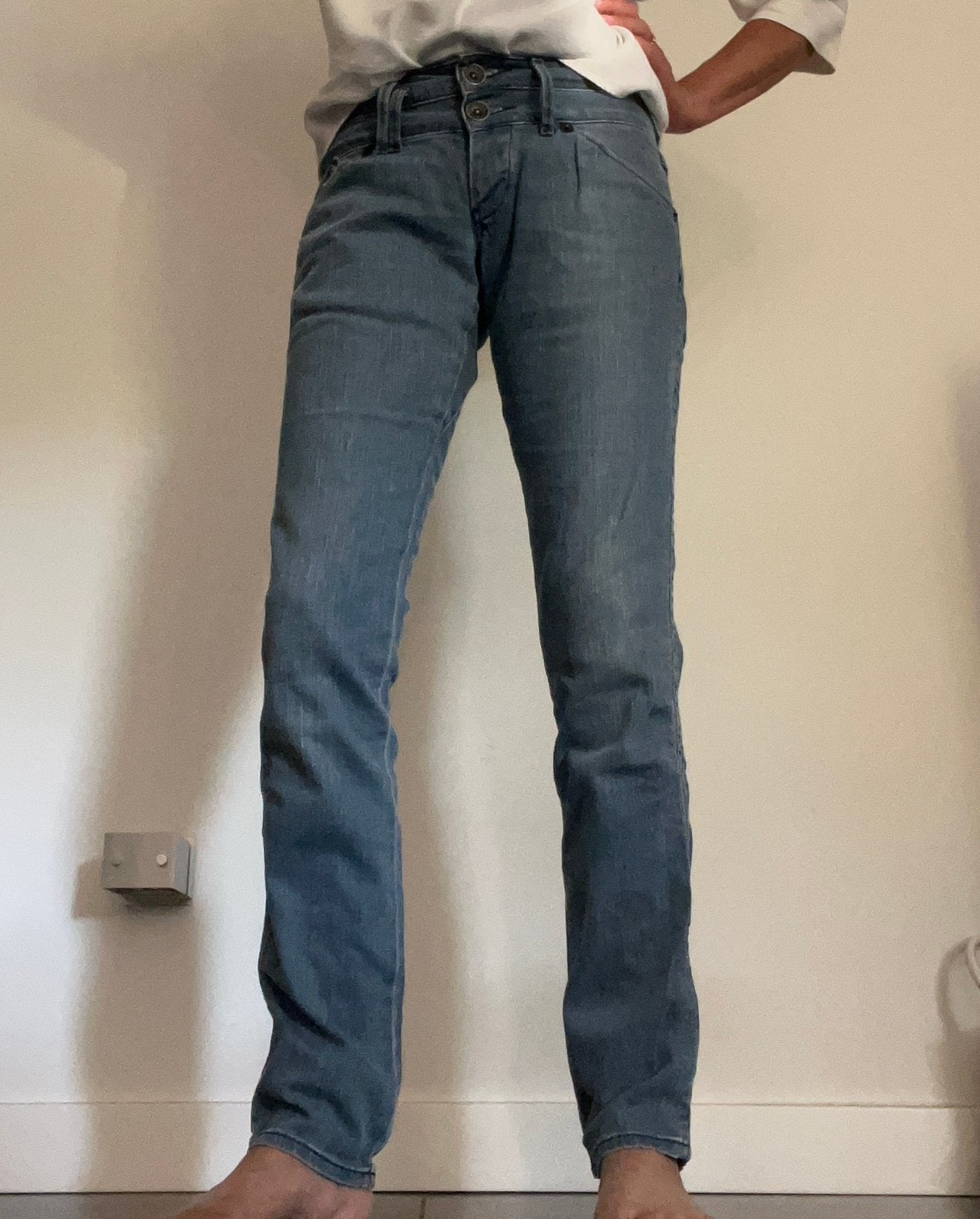 Hans Ubbink Blue Jeans 28/34, Ophalen of Verzenden, Zo goed als nieuw, Blauw, W28 - W29 (confectie 36)