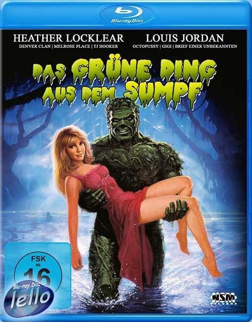 Blu-ray: The Return of Swamp Thing (1989 Heather Locklear)DE, Ophalen of Verzenden, Nieuw in verpakking, Horror