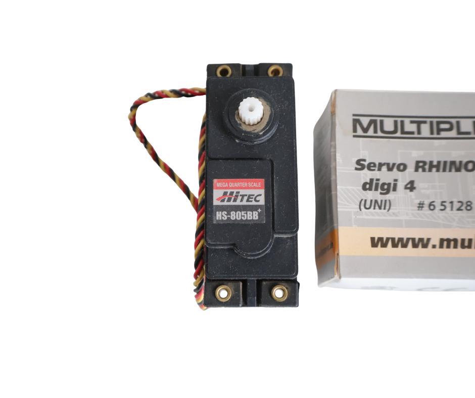 Hitec HS-805BB servo 1/5 rc auto, Ophalen of Verzenden, Gebruikt, Overige schalen, Onderdeel