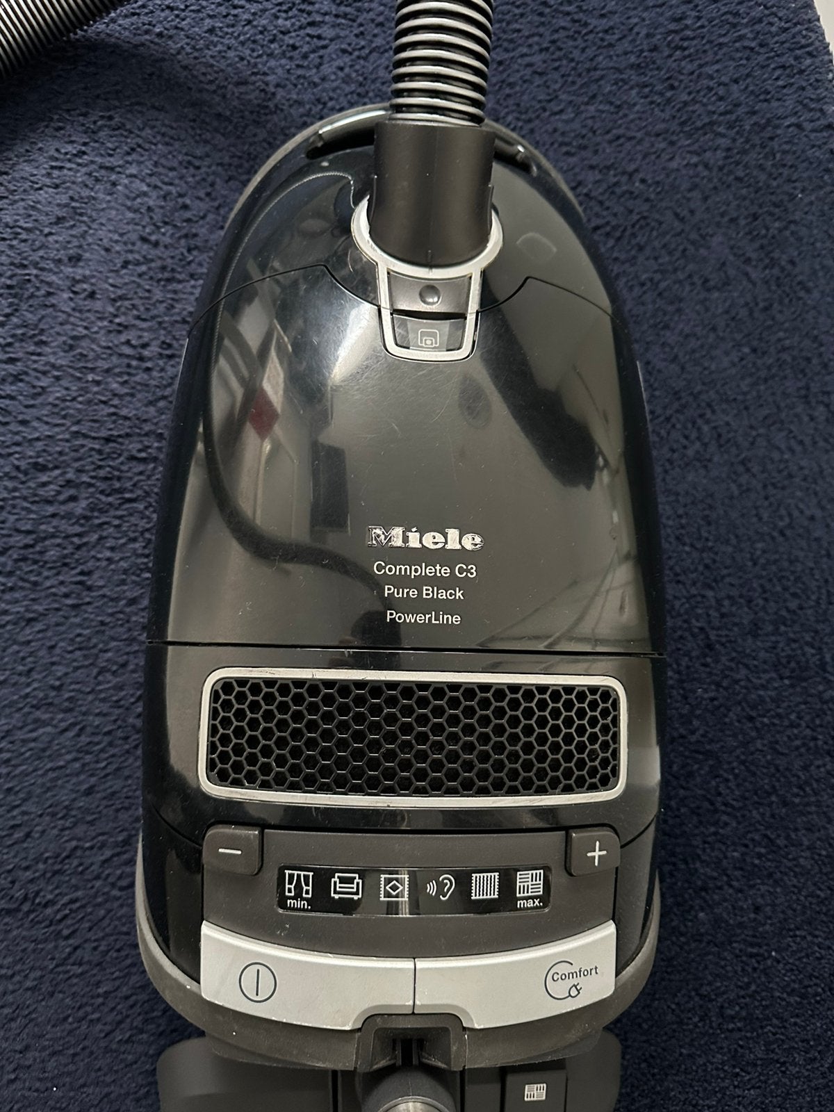Miele C3 pure black, Ophalen of Verzenden, Gebruikt