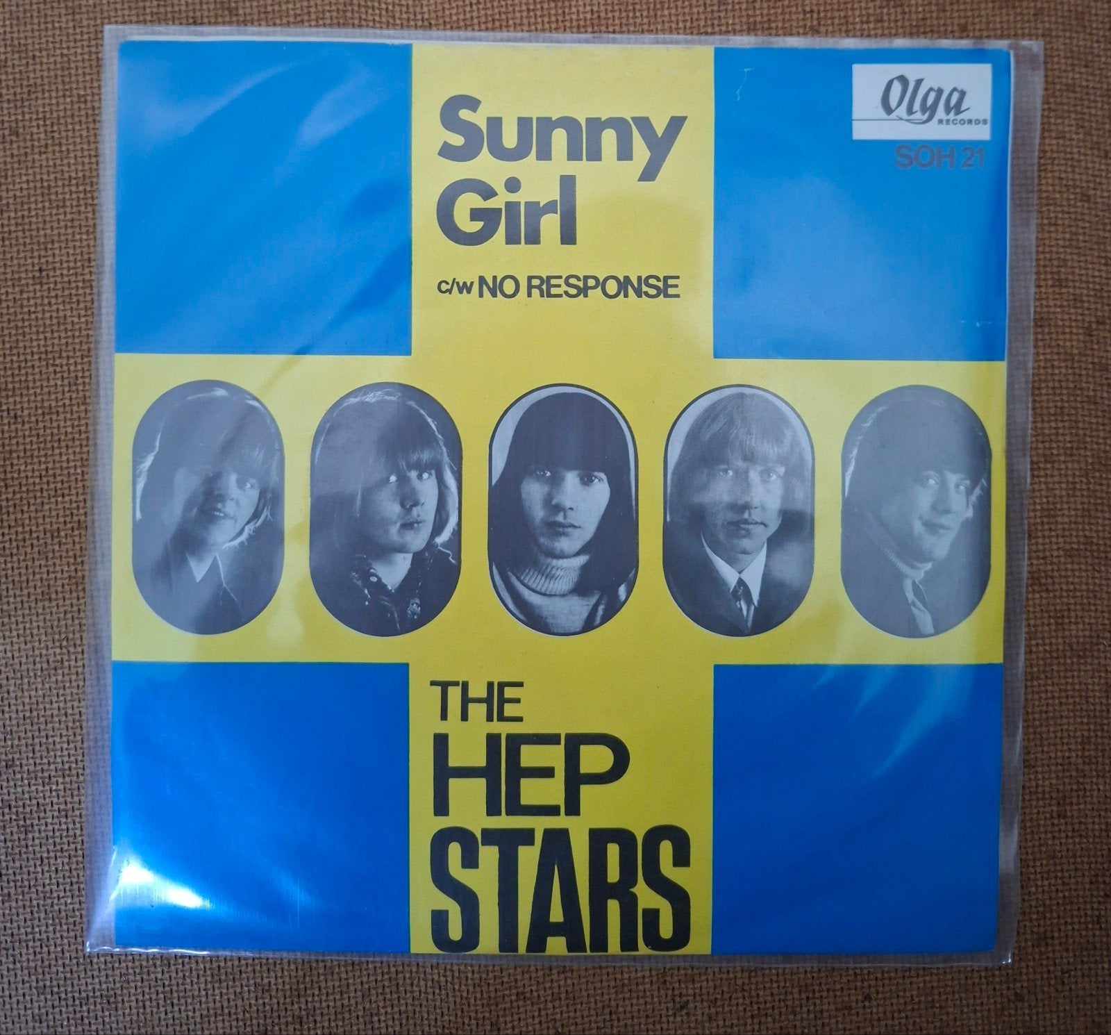 Hep stars - Sunny girl - Single is TOP, Cd's en Dvd's, Ophalen of Verzenden, Gebruikt, 7 inch, Pop