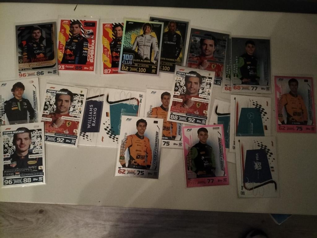 Topps turbo attax kaarten chrome, Ophalen of Verzenden, Zo goed als nieuw, Plaatje