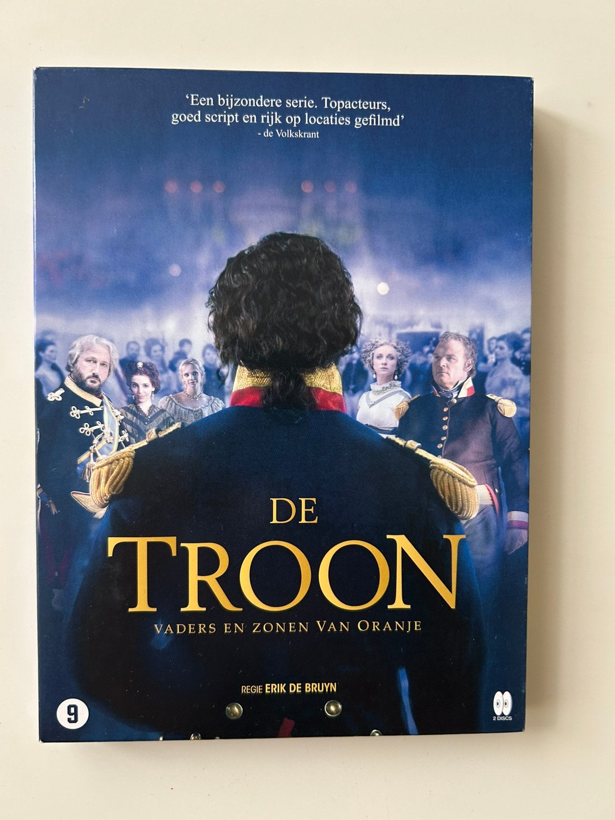 -De Troon- 2 Disc - regie Erik de Bruyn, Zo goed als nieuw, Remastered, Complete serie, Drama