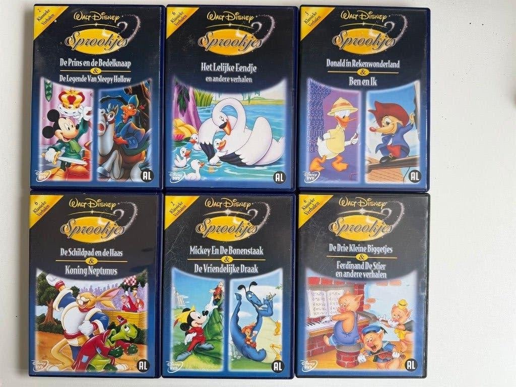 Walt Disney Sprookjes (1-6) Collectie DVD | Actie 5=4, Alle leeftijden, Ophalen of Verzenden, Zo goed als nieuw, Europees