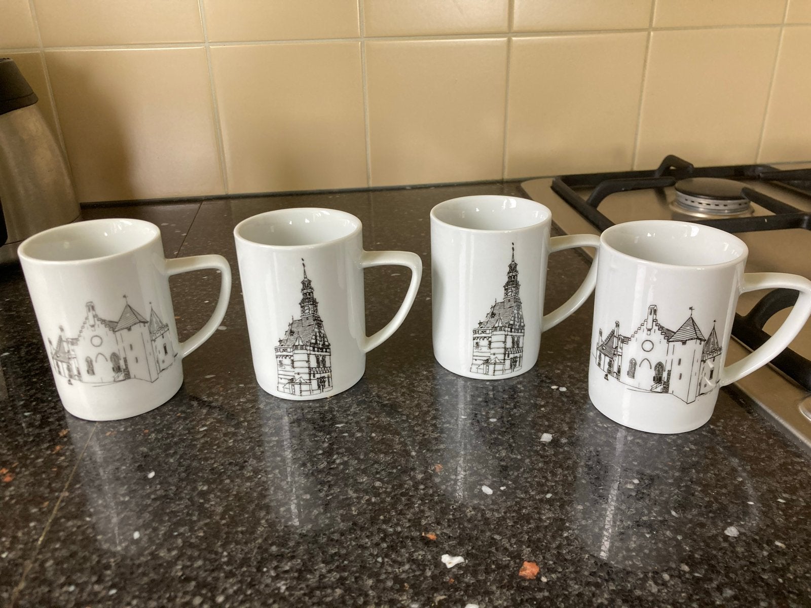 5 Johnson Bros NHD mokken, Marken, Hoorn, Medemblik, Gebruikt, Overige merken, Keramiek, Vintage