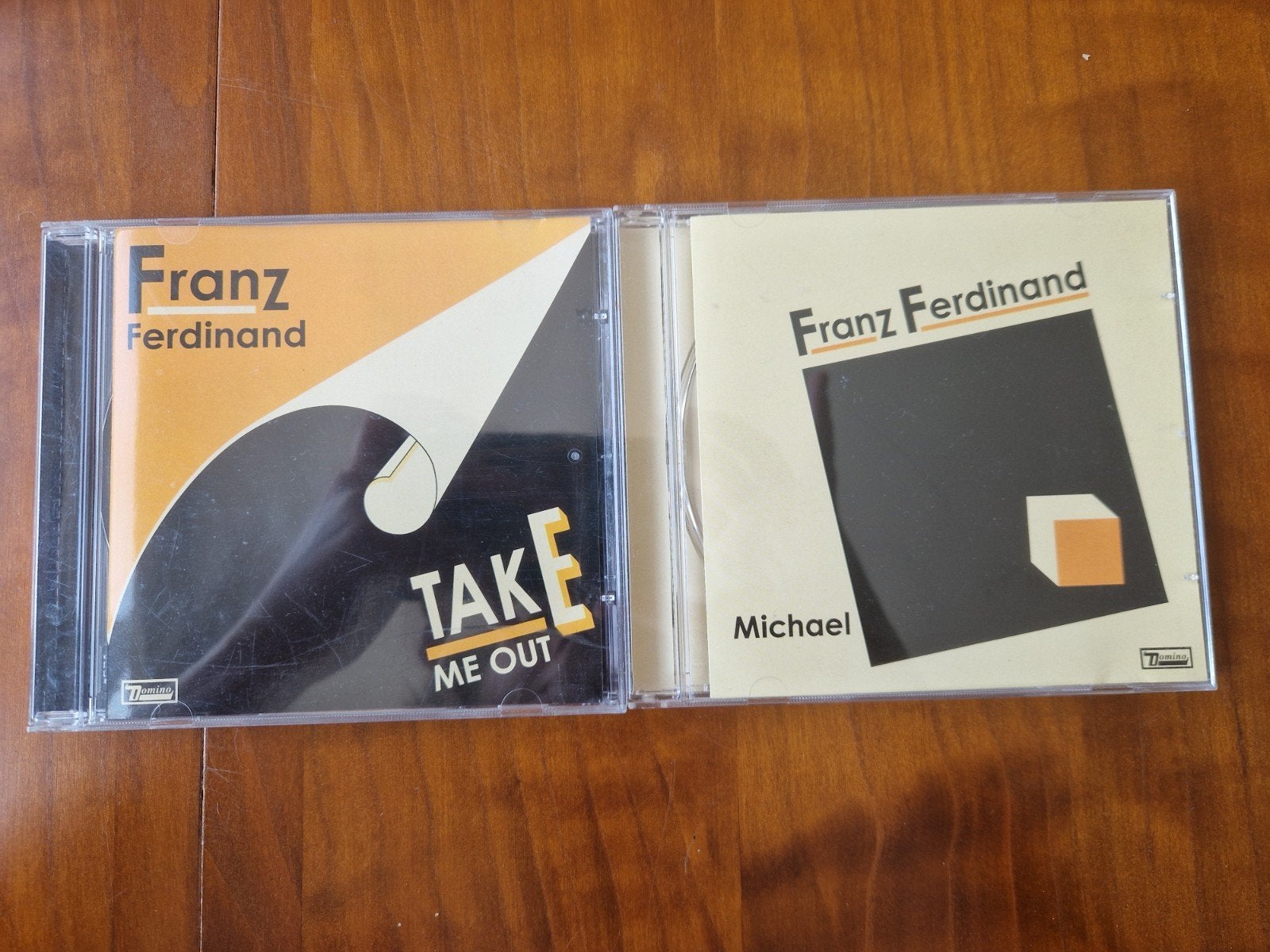 Franz Ferdinand CD Singles: Take Me Out & Michael, Ophalen of Verzenden, Zo goed als nieuw, Single, Indie