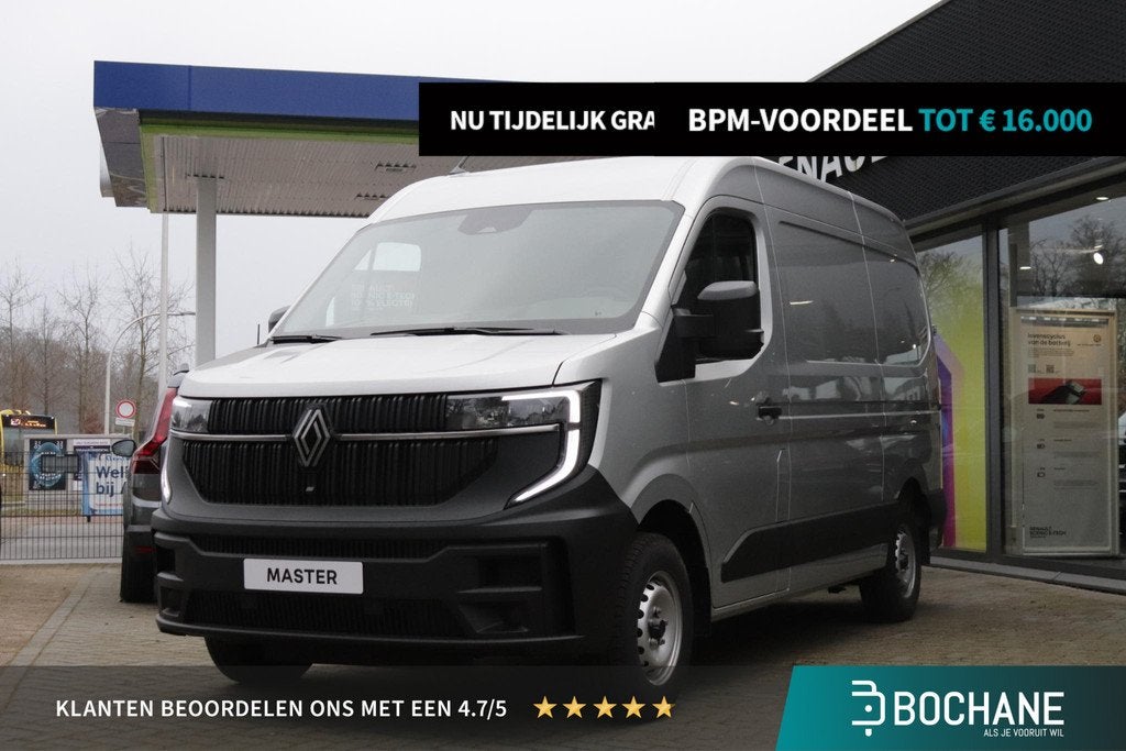 Renault Master T35 2.0 dCi 130 L2H2 Advance, 1998 cc, Stof, Gebruikt, 4 cilinders