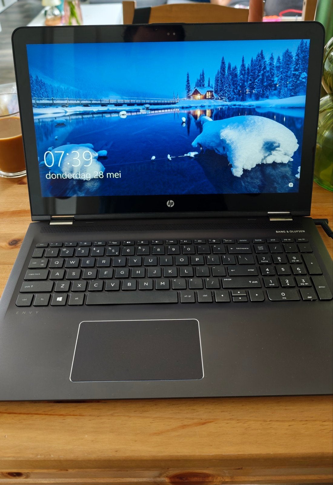 HP Envy x360 Convertible Laptop 15.6" met touchscreen, 8 GB, AMD Ryzen, Met touchscreen, Ophalen of Verzenden