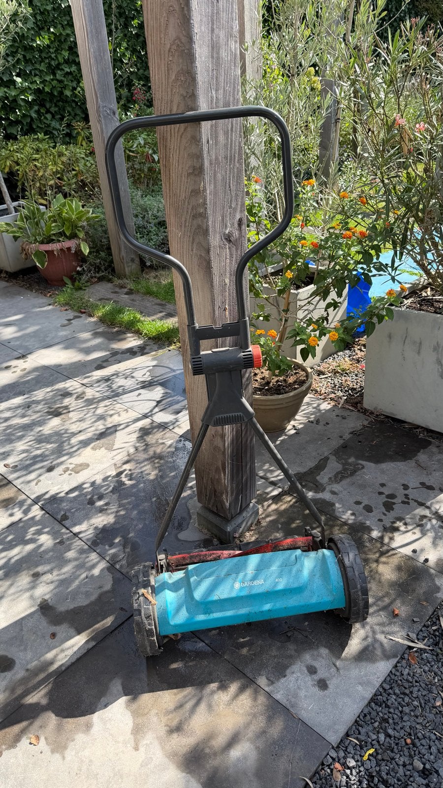 Gardena Grasmaaier - Handmaaier, Ophalen, Gebruikt, Handgrasmaaier, 30 t/m 39 cm