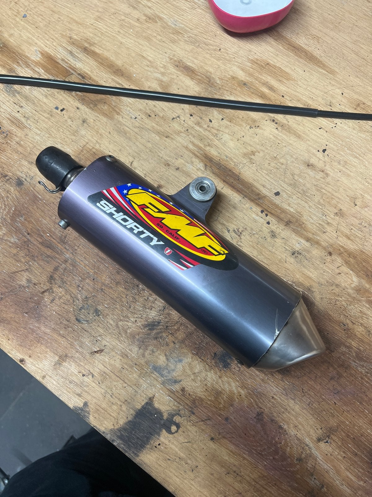 FMF Shorty Einddemper 85cc, Ophalen of Verzenden, Gebruikt