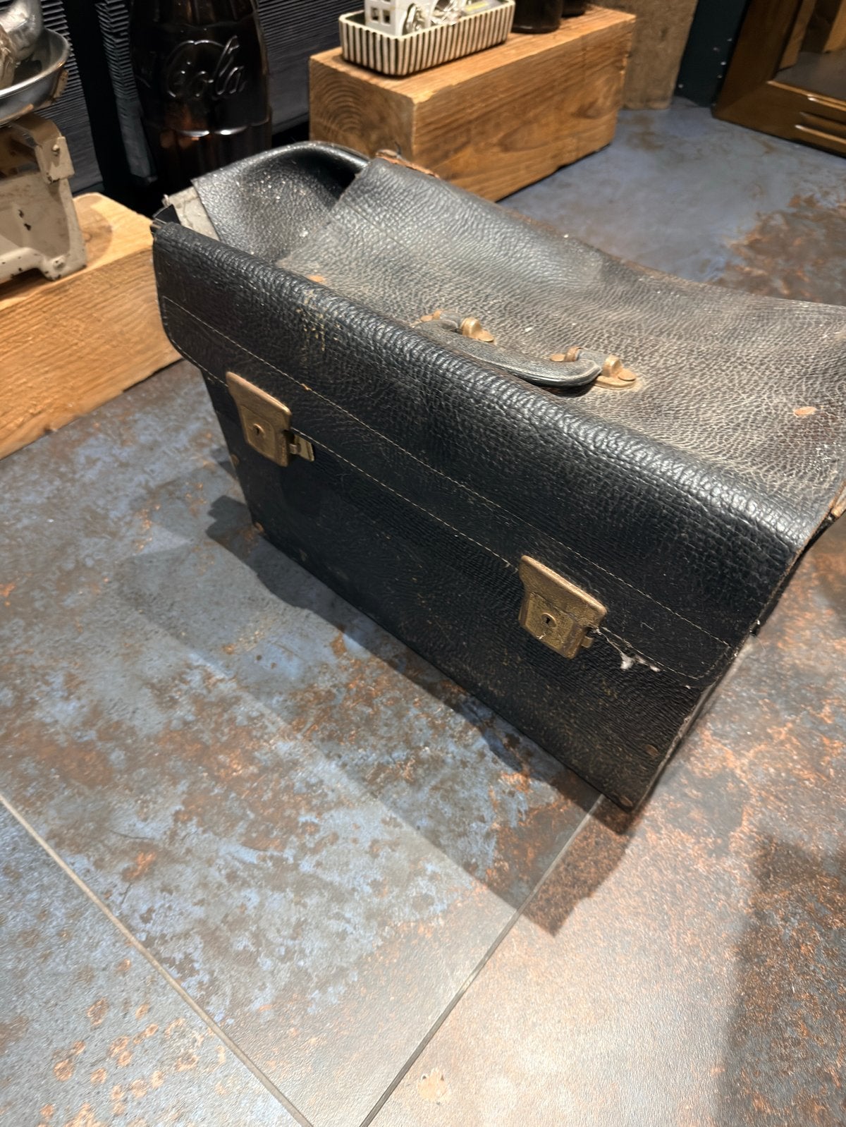 Vintage Vaillant onderdelen servicekoffer met inhoud, Ophalen, Gebruikt