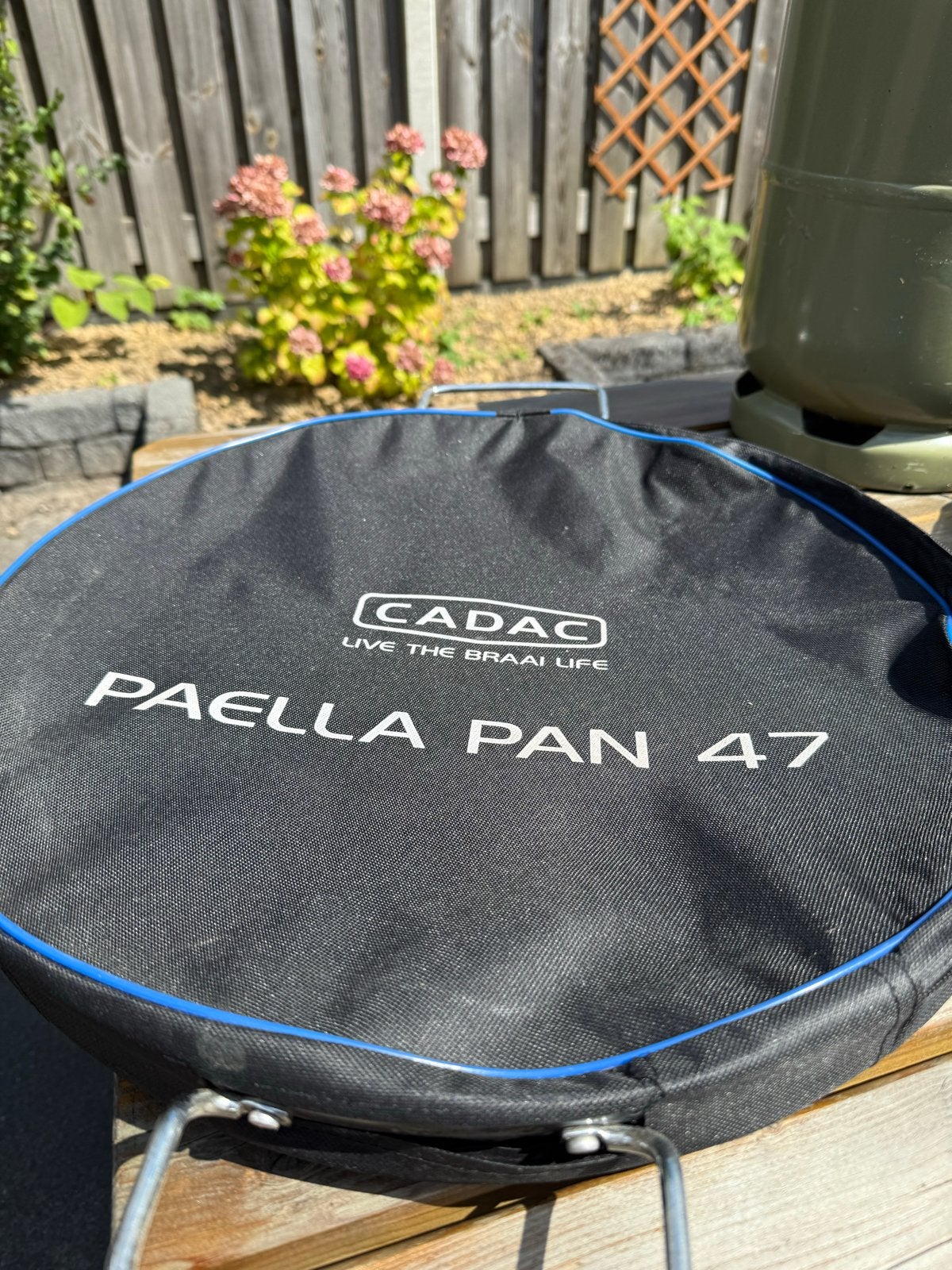 Cadac Skottelbraai Paella Pan 47 met draagtas, Ophalen, Zo goed als nieuw