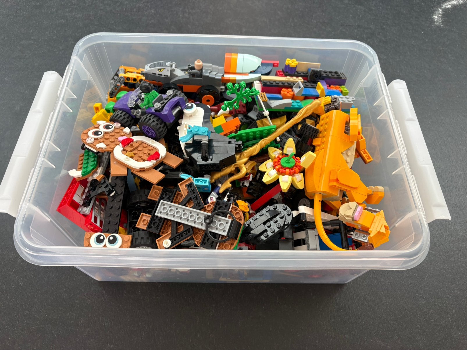 Legoblokjes, Ophalen, Zo goed als nieuw