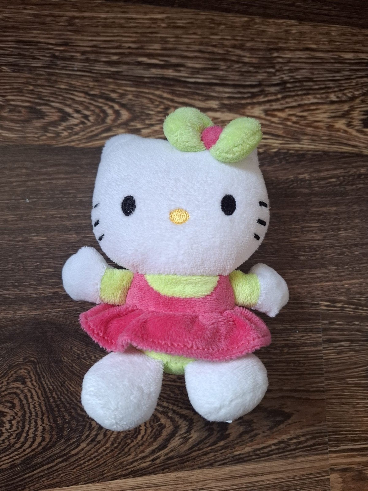 Hello Kitty knuffel met roze jurkje, Overige merken, Overige typen, Ophalen of Verzenden, Zo goed als nieuw