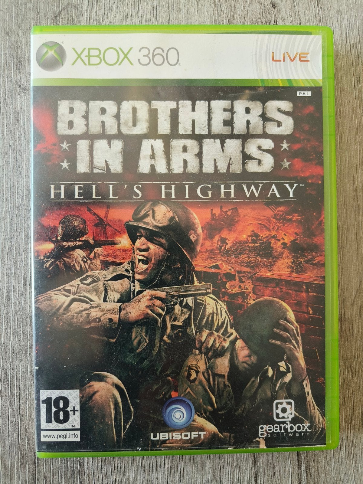 Brothers in Arms: Hell's Highway - Xbox 360, Gebruikt, Vanaf 18 jaar, Shooter, 1 speler
