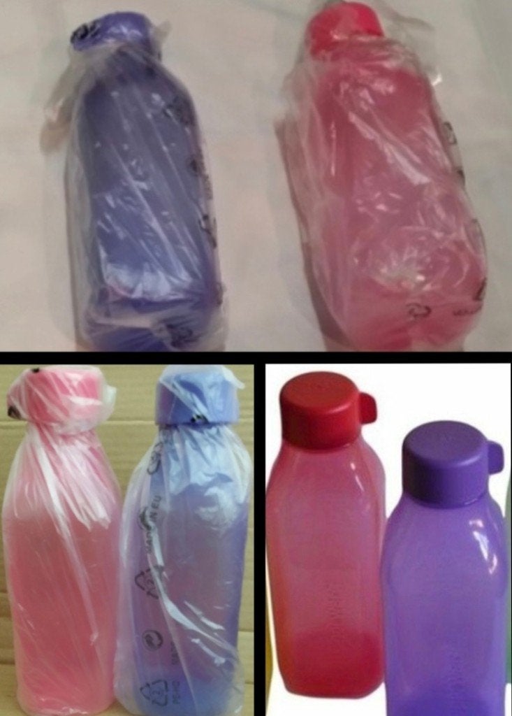 Tupperware Eco Bottles / EcoFles 500ml (kleur: zie text), Overige kleuren, 500 ml, Nieuw, Ophalen of Verzenden