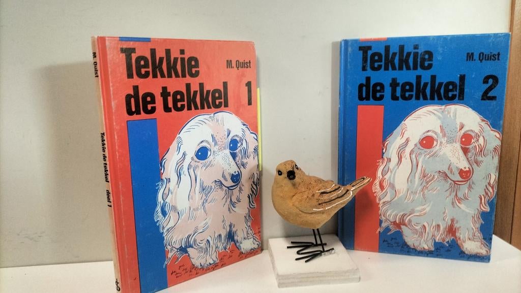 Quist, M.; Tekkie de tekkel deel 1 en 2, Ophalen of Verzenden, Gelezen, Fictie algemeen