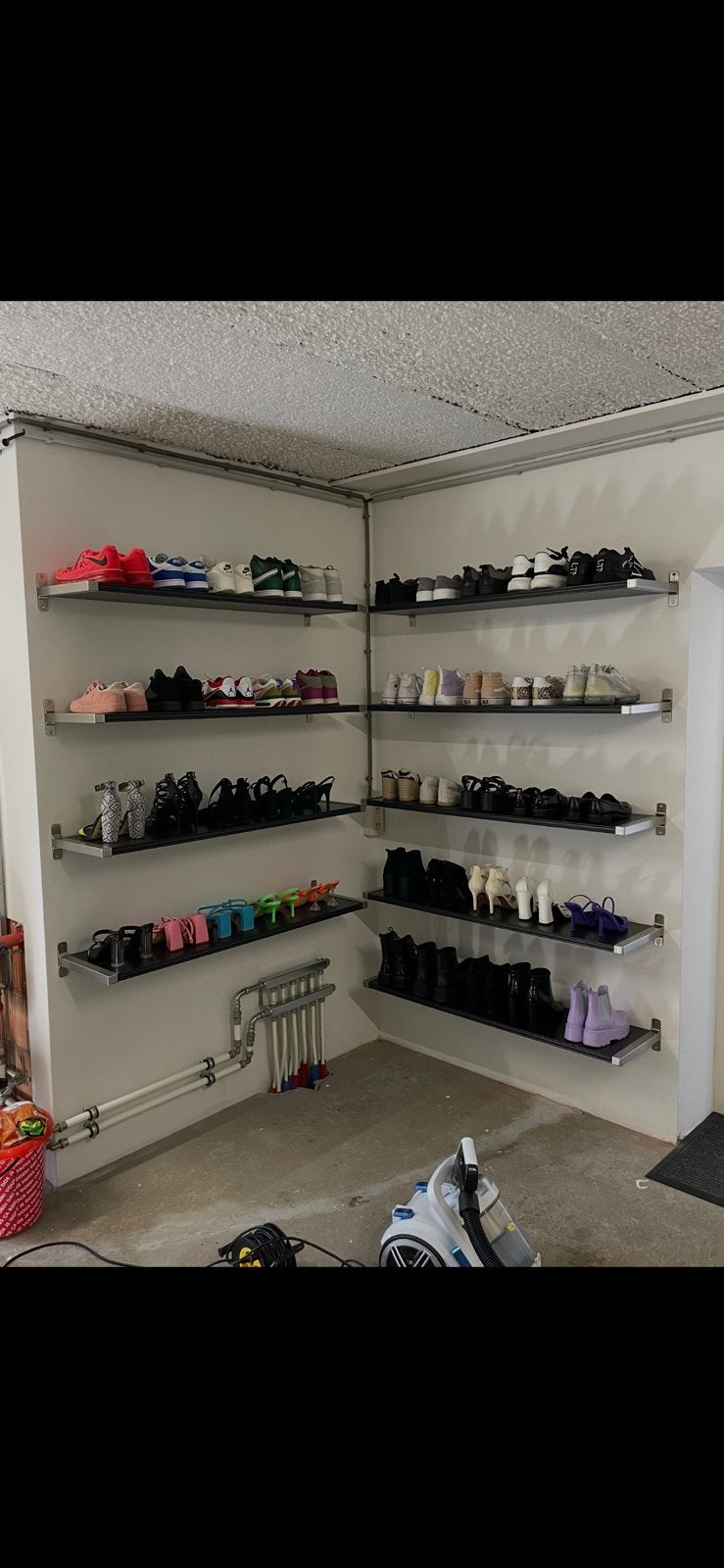 Wandplanken Ikea Bergshult, Huis en Inrichting, Woonaccessoires | Wandplanken en Boekenplanken, Zo goed als nieuw, Ophalen
