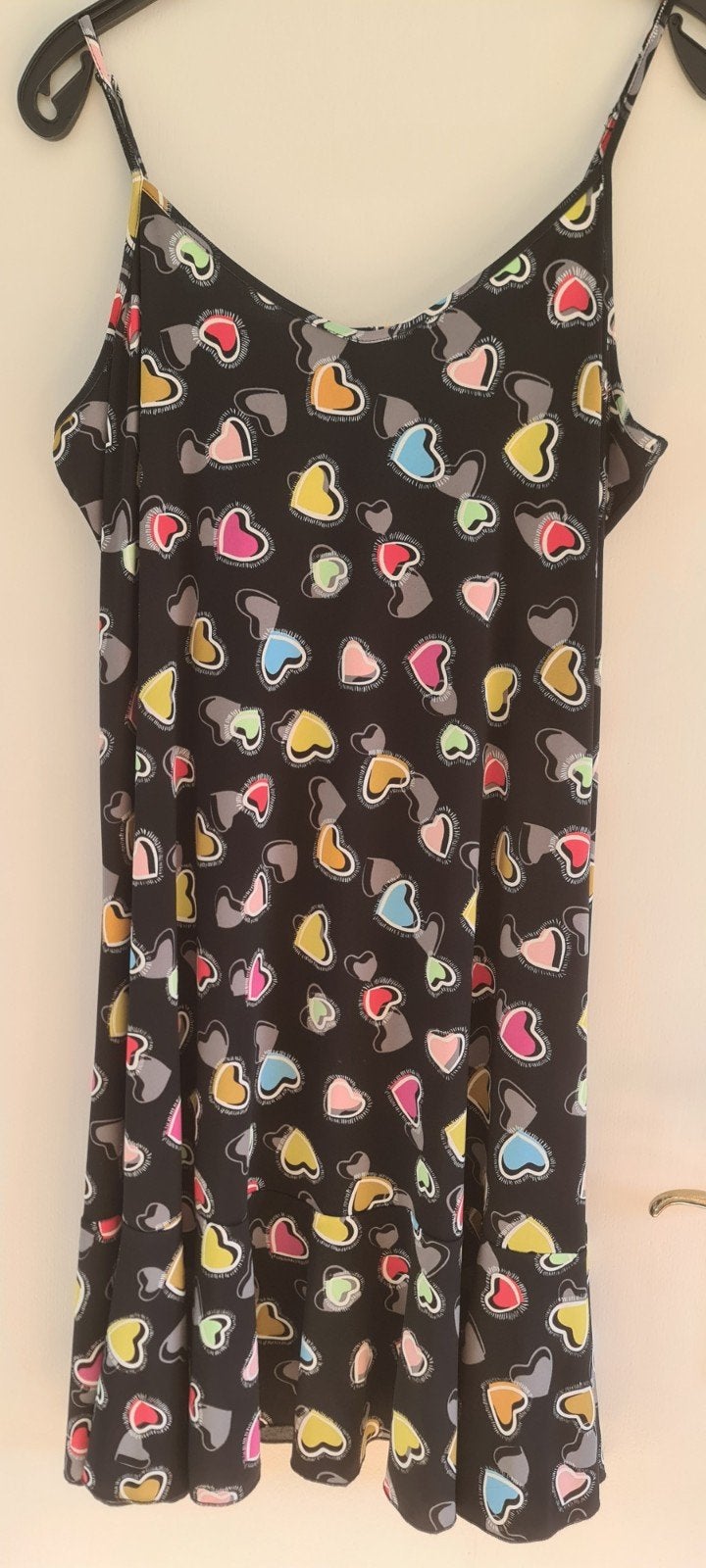 Nieuwe jurk Yoek plussize XL 50 52 hartjes zomerjurk zwart, Kleding | Dames, Grote Maten, Yoek, Nieuw, Ophalen of Verzenden, Jurk