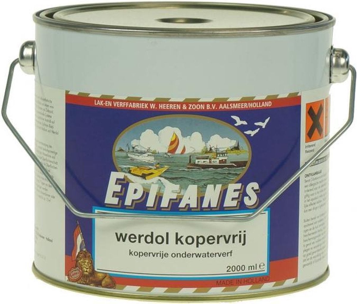 Epifanes werdol anti fouling, Ophalen, Zo goed als nieuw, Verven