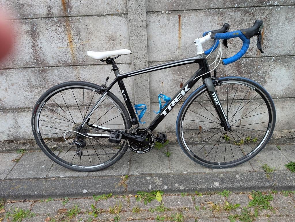 Trek Madone 2.1 racefiets - zwart/grijs, 51 cm, 28 inch, Velgrem, Aluminium, 49 tot 53 cm