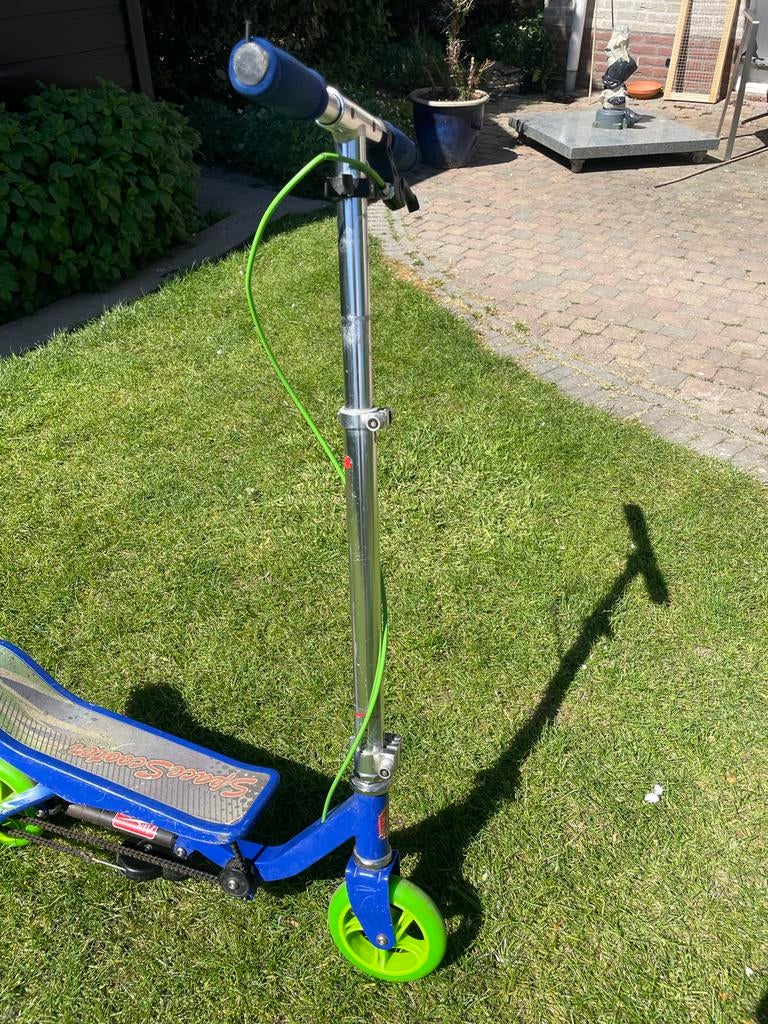 Space Scooter junior - Blauw/Groen, Ophalen, Gebruikt, Overige typen