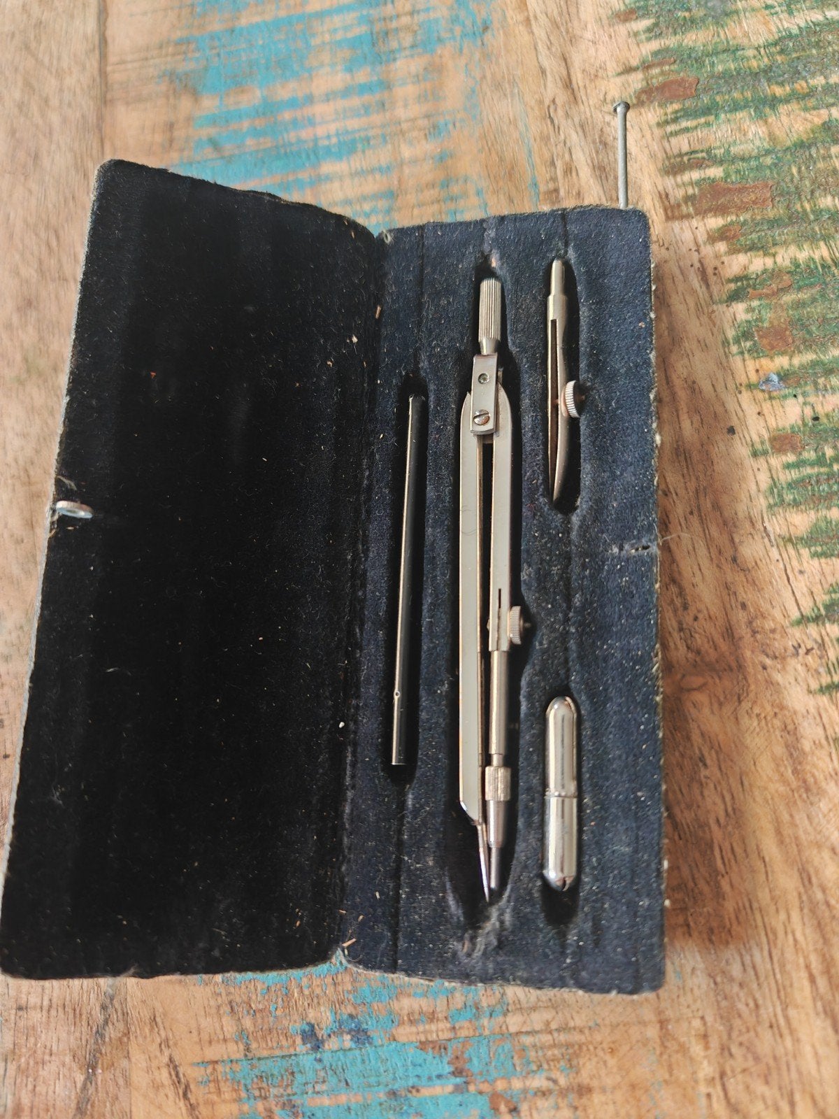 Vintage passer set met origineel doosje, Ophalen of Verzenden