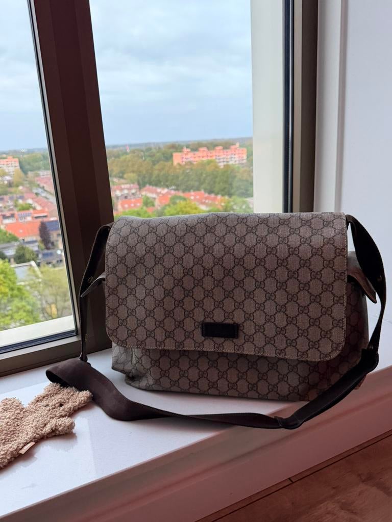 ORIGINELE Gucci Luiertas, Kinderen en Baby's, Ophalen, Zo goed als nieuw