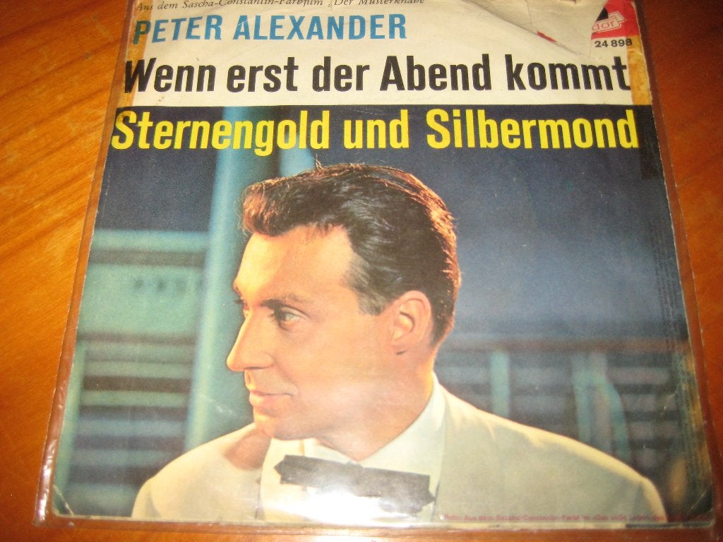 Peter Alexander: Wenn erst der Abend kommt, Ophalen of Verzenden, Zo goed als nieuw, Pop