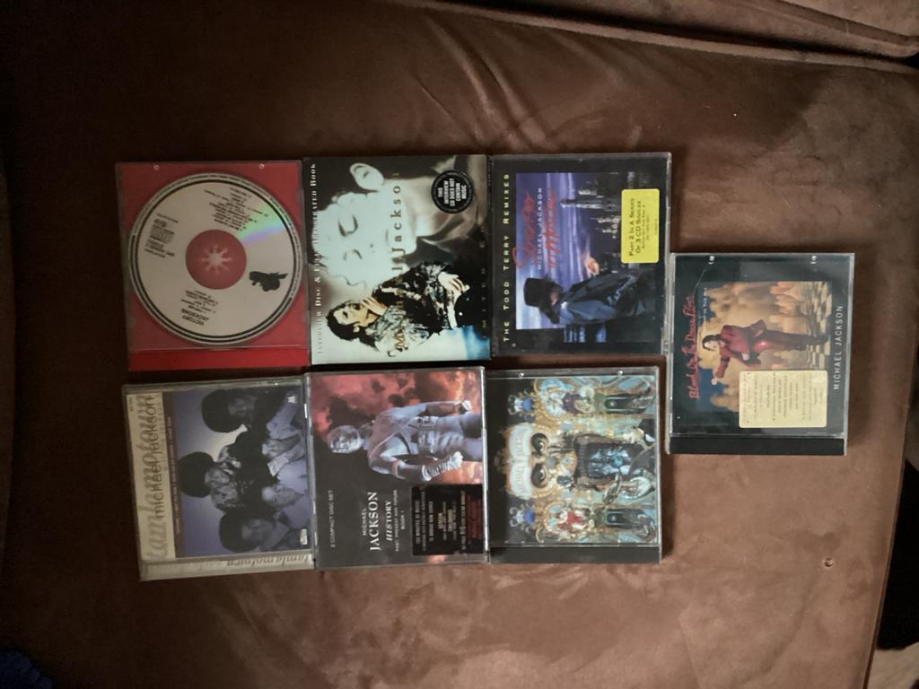 Michael Jackson CD Collectie, Ophalen, Gebruikt