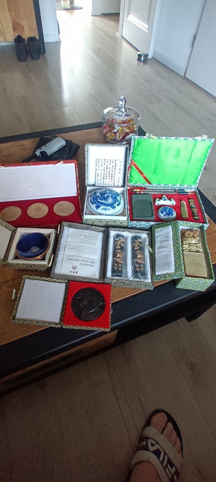 Chinese kalligrafie en kunstbenodigdheden set, Ophalen of Verzenden