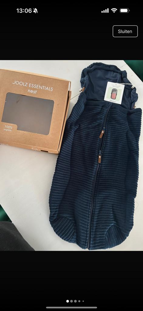 Joolz essentials nest NIEUW, Kinderen en Baby's, Dekens, Slaapzakjes en Inbakerproducten, Ophalen of Verzenden, Nieuw, 100 cm of meer