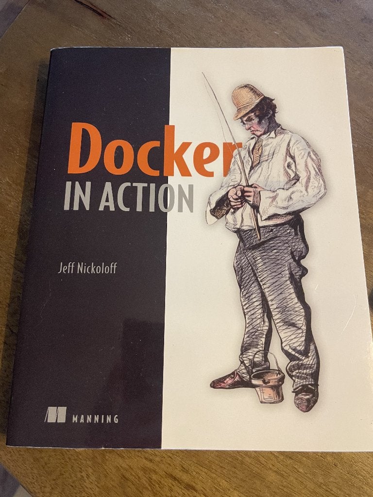 Docker in Action Jeff Nickoloff book, Ophalen of Verzenden, Zo goed als nieuw, Jeff Nickoloff