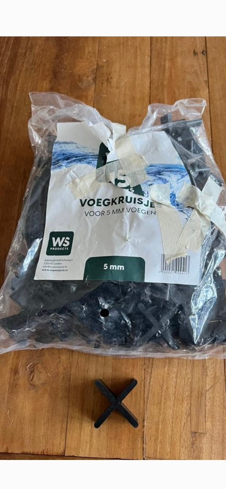 Zak met nieuwe voegkruisjes, Doe-het-zelf en Verbouw, Tegels, Ophalen, Overige materialen, Nieuw, Minder dan 20 cm