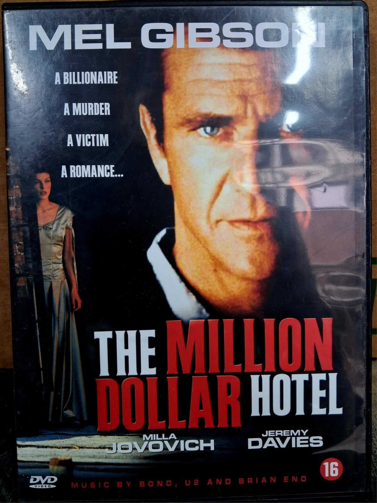 The Million Dollar Hotel - DVD (Mel Gibson, Milla Jovovich), Vanaf 16 jaar, Nederlands, Overige genres, Ophalen of Verzenden