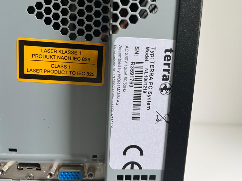 Terra PC Systeem NL1001219 - Compacte Desktop Computer, Computers en Software, Ophalen, Zo goed als nieuw, Minder dan 4 GB, Onbekend