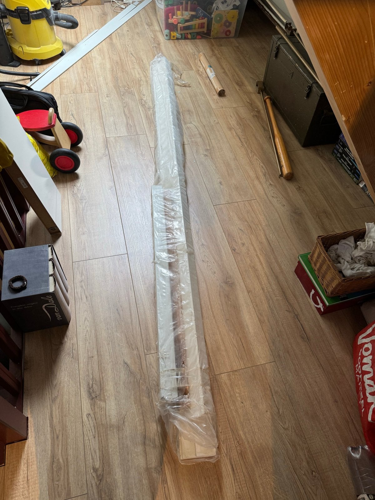 KONSTA Meranti binnendeurkozijn stomp wit, Deurkozijn, Nieuw, 225 cm of meer, Hout
