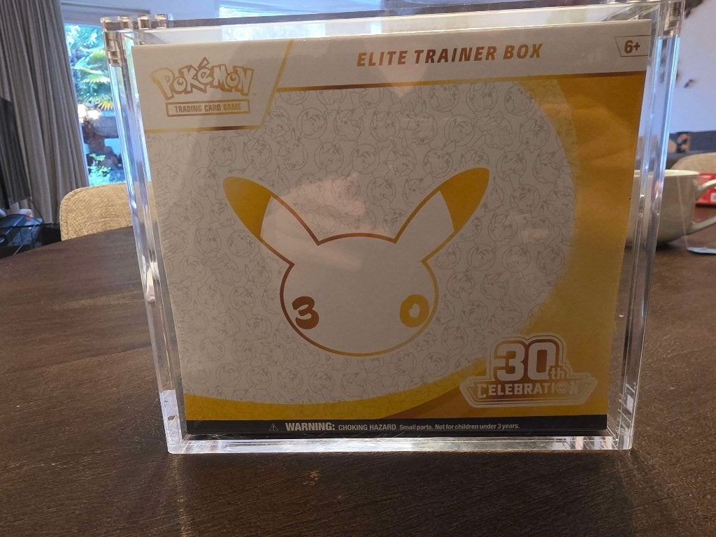 Acryl Opbergbox voor Pokémon ETB – Display Case, Ophalen, Gebruikt, Overige typen