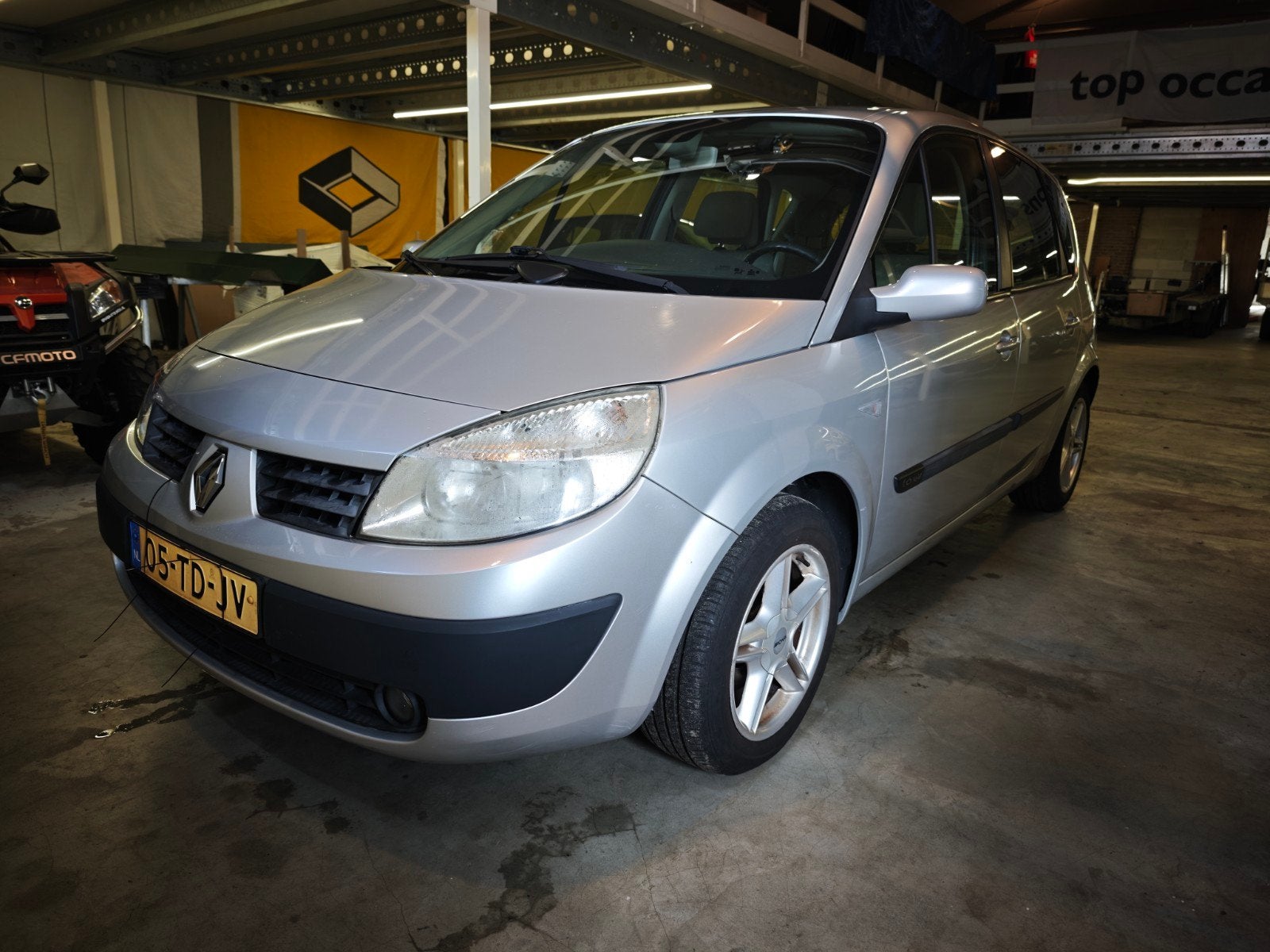 Renault Scénic 1.6 16V Automaat LPG | NAP | 214.202 km, Auto's, Stof, 4 cilinders, Geheel digitaal combi-instrument, Origineel Nederlands