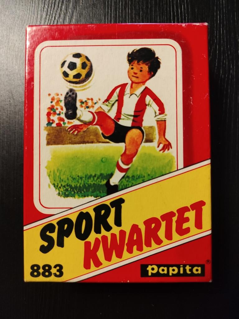 Vintage Papita Sport Kwintet Kaartspel - Jaren '60, Hobby en Vrije tijd, Gezelschapsspellen | Kaartspellen, Vijf spelers of meer