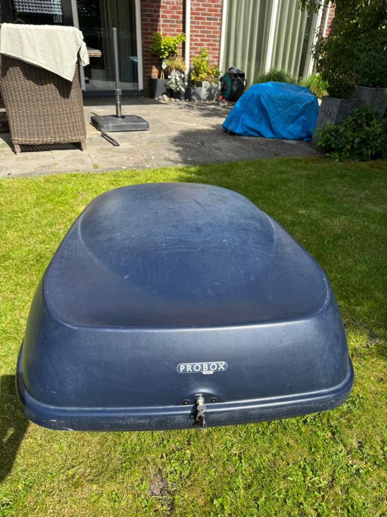 Halfords Probox 425 Dakkoffer - Blauw, Auto diversen, Dakkoffers, Ophalen, Gebruikt