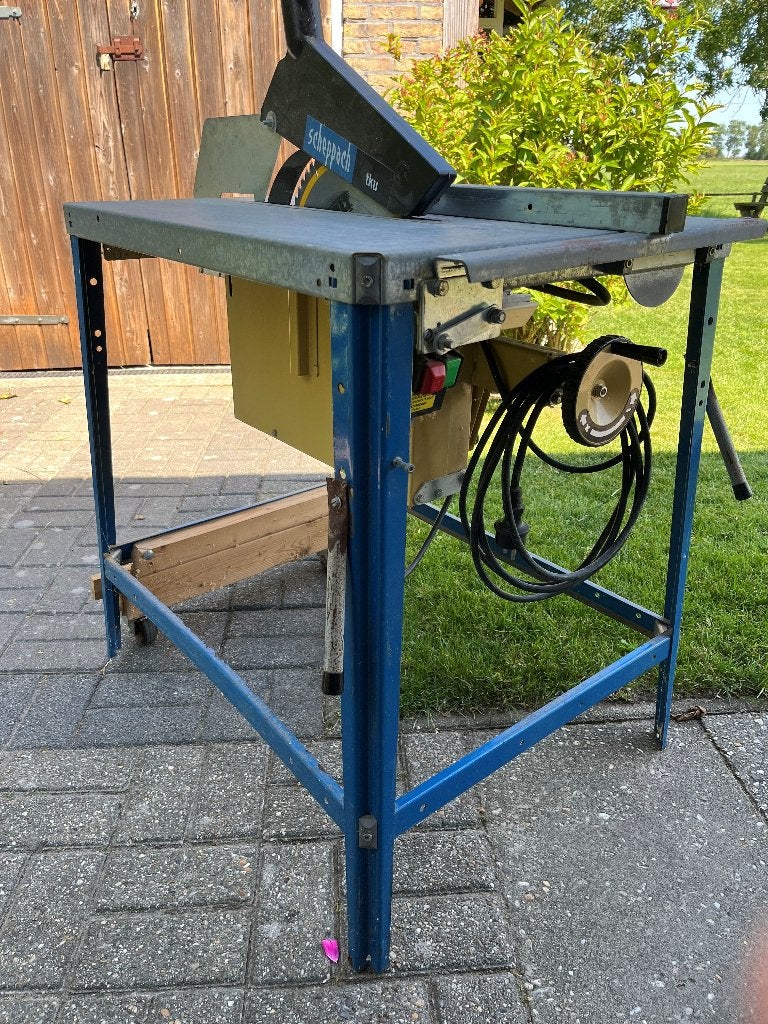 cirkelzaagtafel scheppach, Doe-het-zelf en Verbouw, Ophalen, Gebruikt, Cirkelzaag, 1200 watt of meer