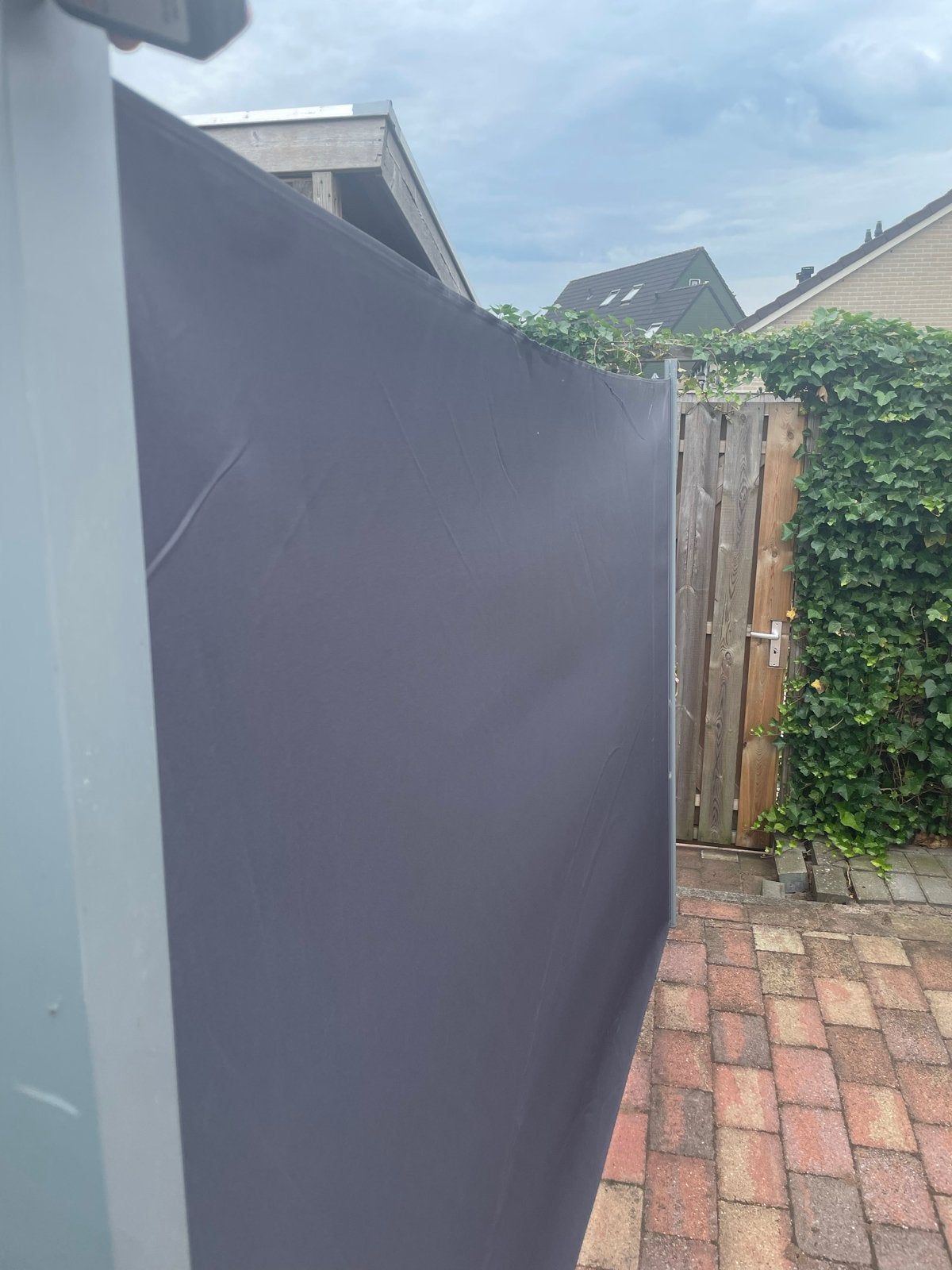 Uittrekbaar windscherm 170x270 cm, Ophalen, Uittrekbaar, Gebruikt