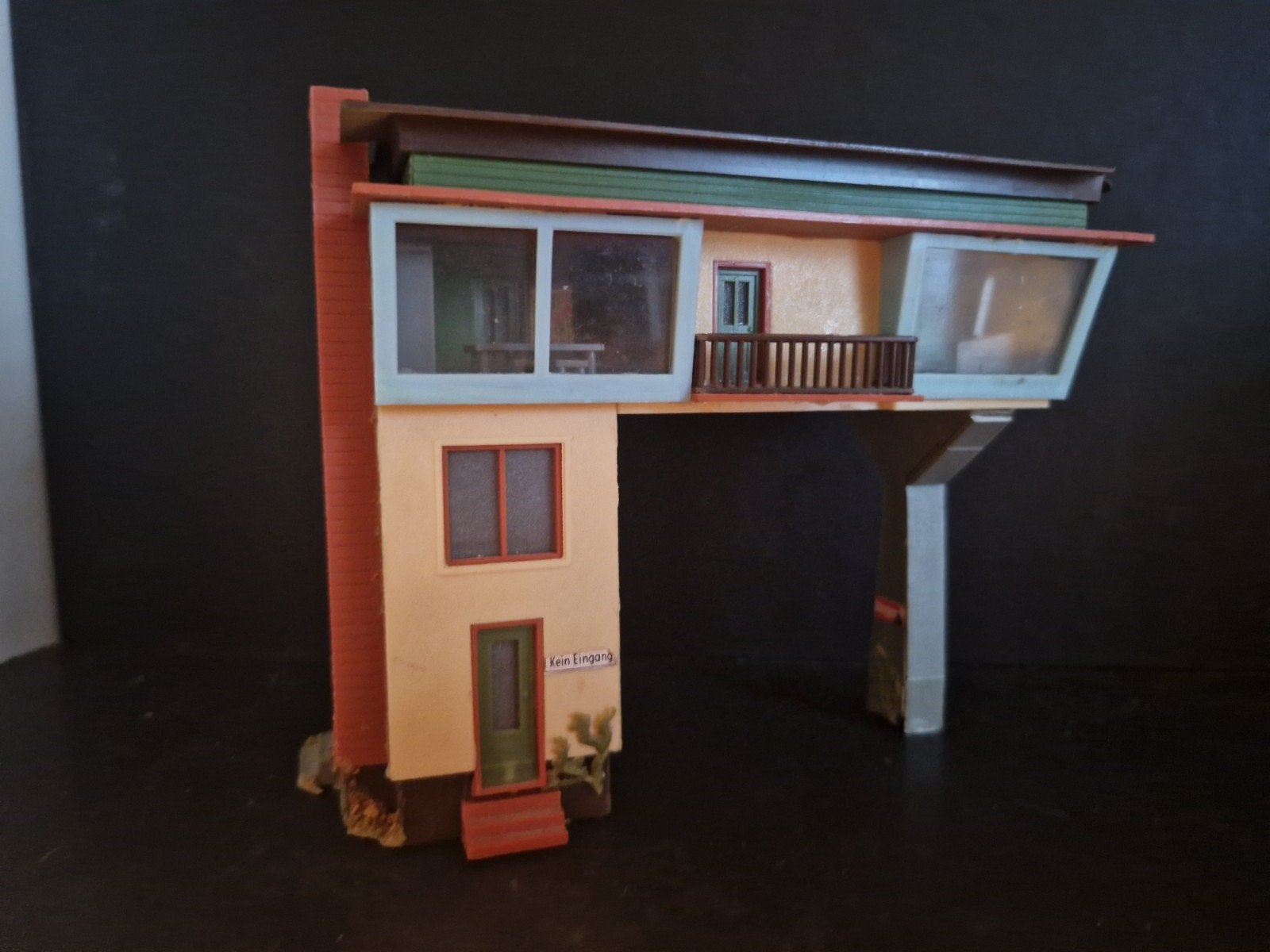 Modelbouw huisje op palen - Uniek en gedetailleerd, Ophalen of Verzenden, Gebruikt, Overige typen, Overige merken