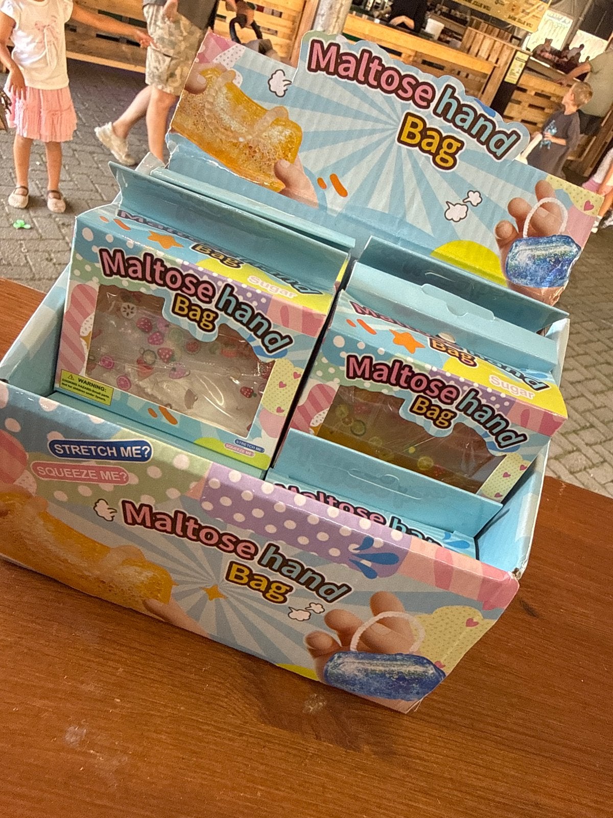 Maltose Hand Bag Squeeze Speelgoed - Stressvermindering, Ophalen of Verzenden, Nieuw, Jongen of Meisje