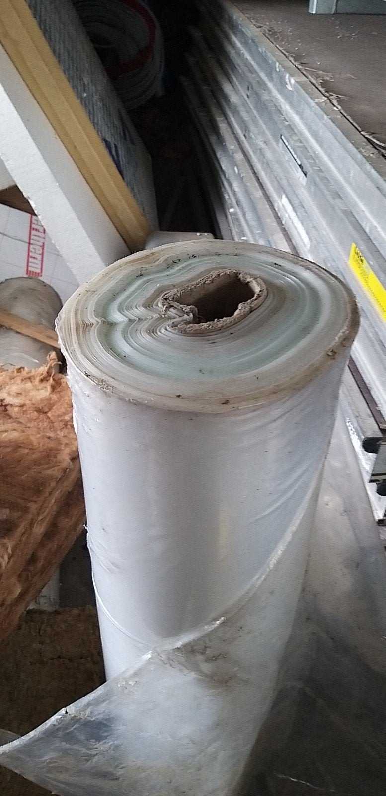 Rol plastic folie - 1,20m hoog, diameter 25cm, Ophalen, Nieuw, 15 m² of meer, Folie
