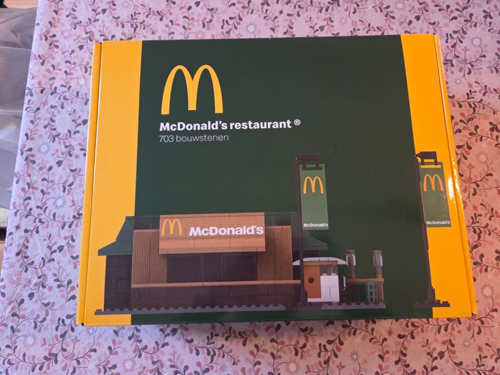 McDonald's restaurant bouwstenen set - nieuw & ongeopend, Ophalen of Verzenden, Nieuw