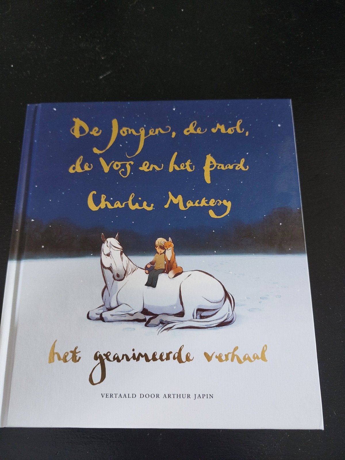 De Jongen, de Mol, de Vos en het Paard - Charlie Mackesy, Ophalen of Verzenden, Zo goed als nieuw, Charlie mack, Fictie algemeen