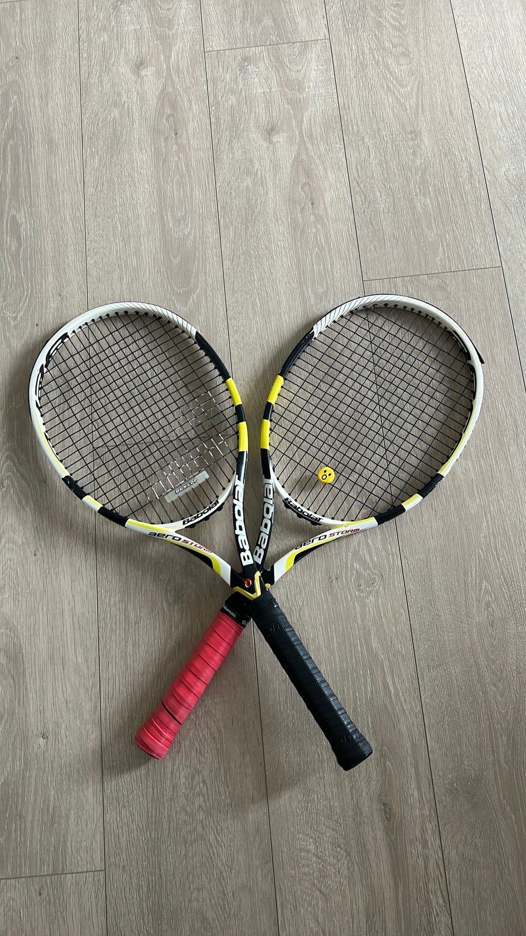 2 Babolat tennis rackets, Gebruikt, Racket, Babolat, Ophalen