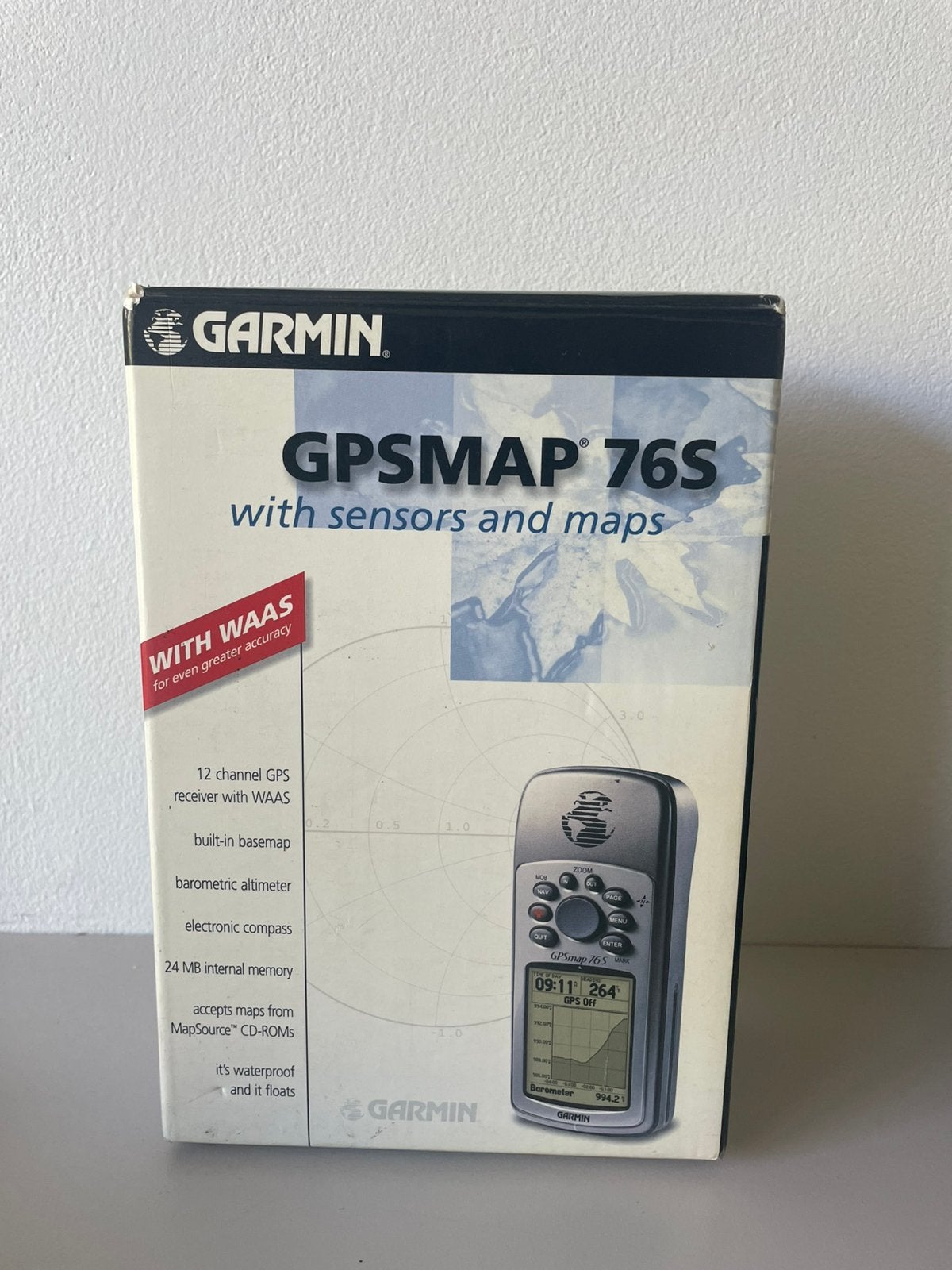 Garmin GPS MAP 76s, Watersport en Boten, Ophalen of Verzenden, Zo goed als nieuw, Gps of Kompas